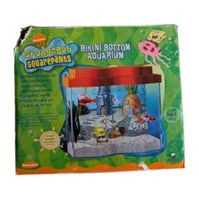 SpongeBob Squarepants Bikini Bottom Aquarium 2002 Vintage Vtg Brand NEW  *READ* picture