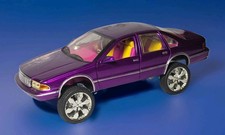 MOTOR MAX 1:24 1993 CHEVY CHEVROLET CAPRICE HIGH RIDER VIOLET 2016 HI-RISERZ picture