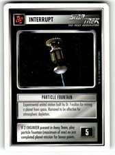 1995 Star Trek Unlimited Premiere Card Particle Fountain picture