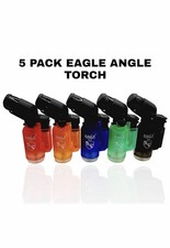 Eagle Torch Mini-Angle Torch Lighter Windproof Refillable Lighter 5-Count picture