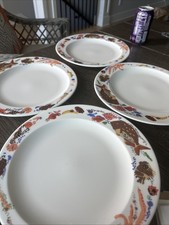 Set Of Four Collectible Perceptions China Plates Japan Rare Collectible Fun 10D picture