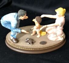 LIMITED EDITION Norman Rockwell Gallery Family Album Baby's First Steps Figurine picture