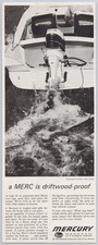 1962 Mercury Outboard Motor Vintage Print Ad Kiekhaefer Florida Silver Springs picture