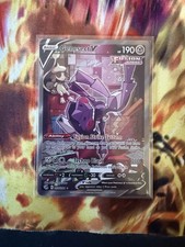 Pokémon Genesect v Fusion Strike Holo Card 255/264 Full Art Ultra Rare picture