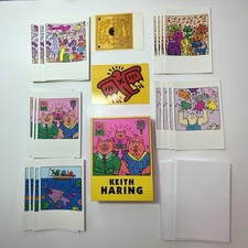 Vintage Keith Haring Greeting Card Set 20 Cards 20 Envelopes printed in Germany picture