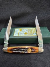 Canal Street Cutlery Red Stag Muskrat New in Box, NOS, Factory Edge Never Used picture