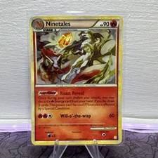 Ninetales Holo 7/123 NM Pokémon HGSS Series picture