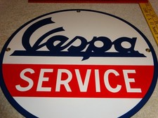 VINTAGE VESPA SCOOTER SERVICE 11 3/4