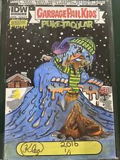 2016 Garbage Pail Kids Sketch Cover artist, Kevin Lea 1/1 picture