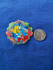 PALM Royal Realms Sidekicks Flounder and Sebastian DISNEY PIN picture
