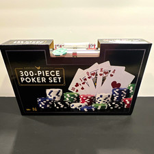 Cardinal Classics 300-Piece Poker Set w/ Aluminum Case, Chips, Cards, Dice picture