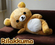 Rilakkuma Big Size Extra Large Plush Toy 100×66cm San-X 2016 japan anime picture