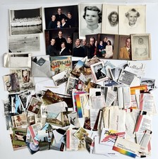 Large Vintage Photo Lot Color, B&W, Family Snapshots, Cars, Travel, Some Film picture