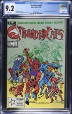 THUNDERCATS #1 CGC 9.2 White Pgs 1st Lion-O Mumm-Ra in Comics 1985 picture