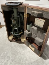 Vintage Keuffel & Esser Survey Transit Theodolite with Wood Case – K&E picture