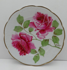 Antique Collectible Imperial PSL Princess Austria Plate H/Painted 9 1/2