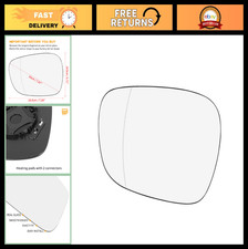 Heated Wide Angle Rearview Mirror Glass with Backing Plate for BMW X3 2011-2014 picture