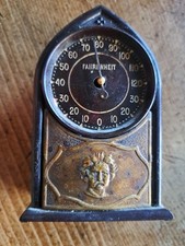 RARE Vintage Desk Top Thermoclock 1930's 