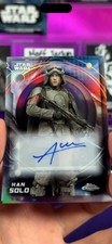 2026 Topps Chrome Star Wars Han Solo Alden Ehrenreich Auto Autograph picture