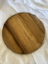 Rare Tasmanian Sassafras dish / plate Handcrafted  Timber 25cm Wood Serving picture