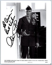Clint Eastwood Autographed Photo Heartbreak Ridge 1986 Movie Promo BK-601 picture