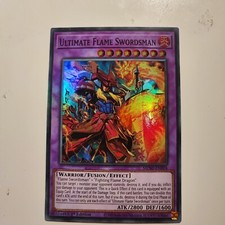 Ultimate Flame Swordsman Mzmi-en004. 1 edition. NM. YU-GI-OH.. picture