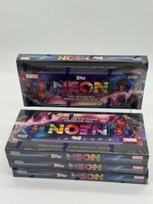 2026 Topps Neon Marvel Hobby Box Disney Brand New Sealed - IN HAND QTY picture