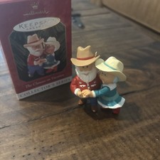 Hallmark Keepsake Ornament, The Clauses on Vacation, 1999 Western Cowboy picture