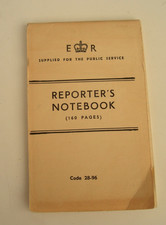 Original  Vintage Unused QEII Reporters Notebook For Public Services #28-96 1969 picture