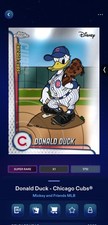 DIGITAL Topps Chrome Disney Collect 2025 MLB Donald Duck Chicago Cubs picture