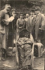 Death of Edith Cavell Rammler Shot & Killed For Not Firing c1918 RPPC bhn picture