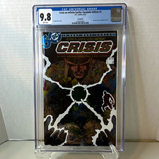DC Comics Crisis on Infinite Earths Facsimile #3 Foil CGC 9.8 picture