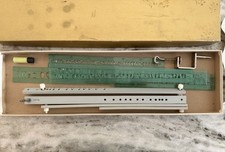 Vintage Alvin 13” Pantograph PA304 Gray Hardwood picture