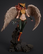 Hawkgirl Statue Highly Detailed Hand-Painted Collector Figure picture