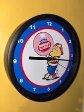Dubble Bubble Chewing Gum Candy Store Advertising Retro Clock Sign picture