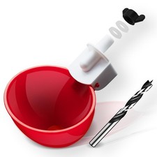 8 Pack Automatic Chicken Waterer, Red Chicken Water Feeder Cups Suitable for ... picture