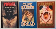 Clive Barker Horror Comic Lot Primal, Revelations, Dread, Dark Horse, Eclipse picture