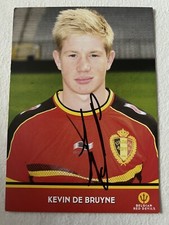 Kevin De Bruyne - Original Signed Postcard - Werder Bremen Manchester Belgium picture