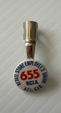 Vintage Bastian Bros Retail Store Employees Union 655 AFL CIO Pencil Topper picture
