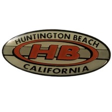 Huntington Beach California Surfboard Travel Souvenir Pin picture