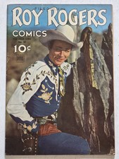 Four Color #38 FN- Roy Rogers 1st Western Comic With Photo Cover 1944 Golden Age picture