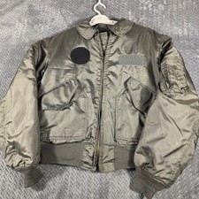 Vintage Military Flyers Cold Weather Jacket 1973 Men Large MIL-J-83388A Airborne picture