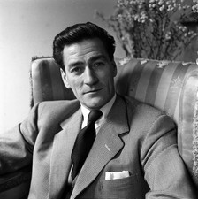 A portrait of British actor Guy Rolfe 1955 Old Historic Photo picture
