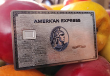 Customizable Metal AMEX Card W Chip Slot & Mg Strip - Silver 2026 Novelty Design picture