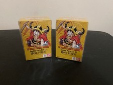 One Piece Card Game Double Pack Set 12 OP-17 Factory Sealed Brand New Lot Of 2 picture