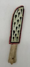 Rare Old Hopi Pueblo Painted Wood Knife picture
