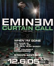 EMINEM Curtain Call The Hits 2005 magazine cd promo ad picture