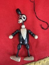 Vintage Krazy Katz Wooden Doll 1930s Missing Ear picture
