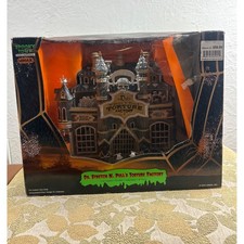 Lemax Spooky Town Dr Stretch N Pulls Torture Factory Animated Halloween 45001 picture