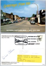 Continental Iola Main Street Postcard picture